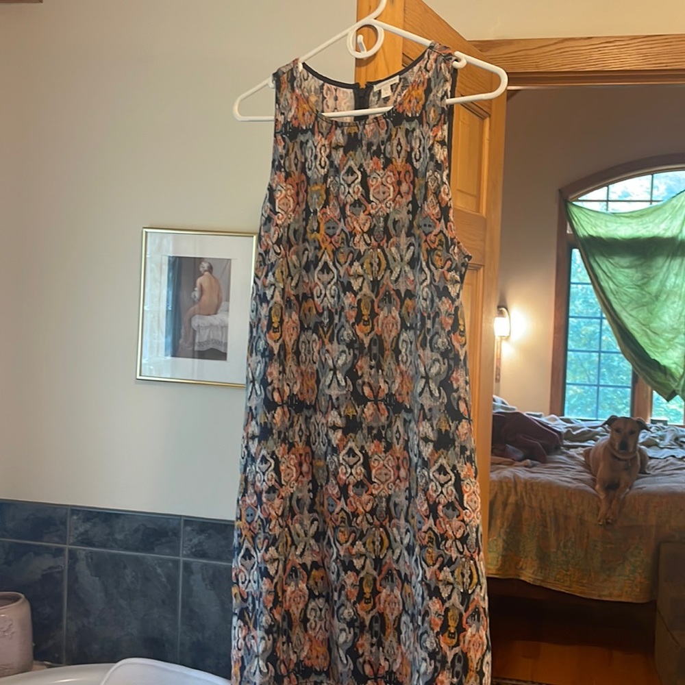 Garnet Hill hardly worn sleeveless dress